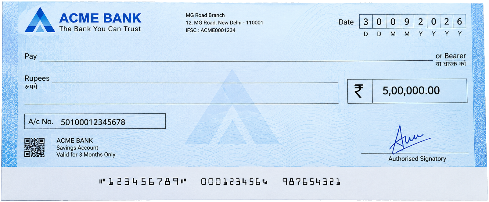 Cheque