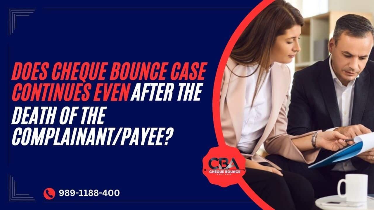 CHEQUE BOUNCE CASE